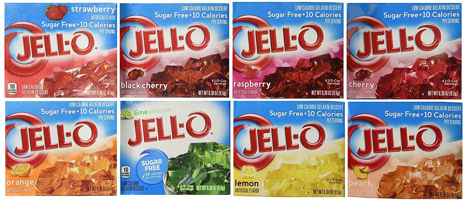 Jell-O Gelatin Mix Sugar Free Jell-O 