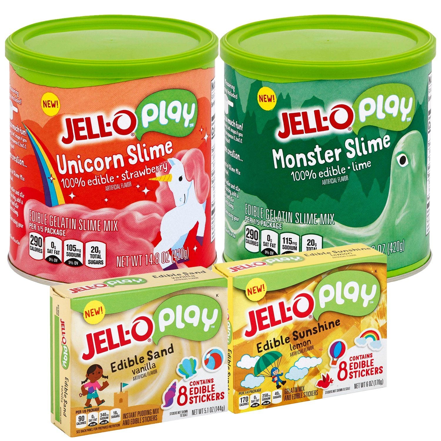 jello monsters Jell-O Play Instant Dessert Mix — Snackathon Foods