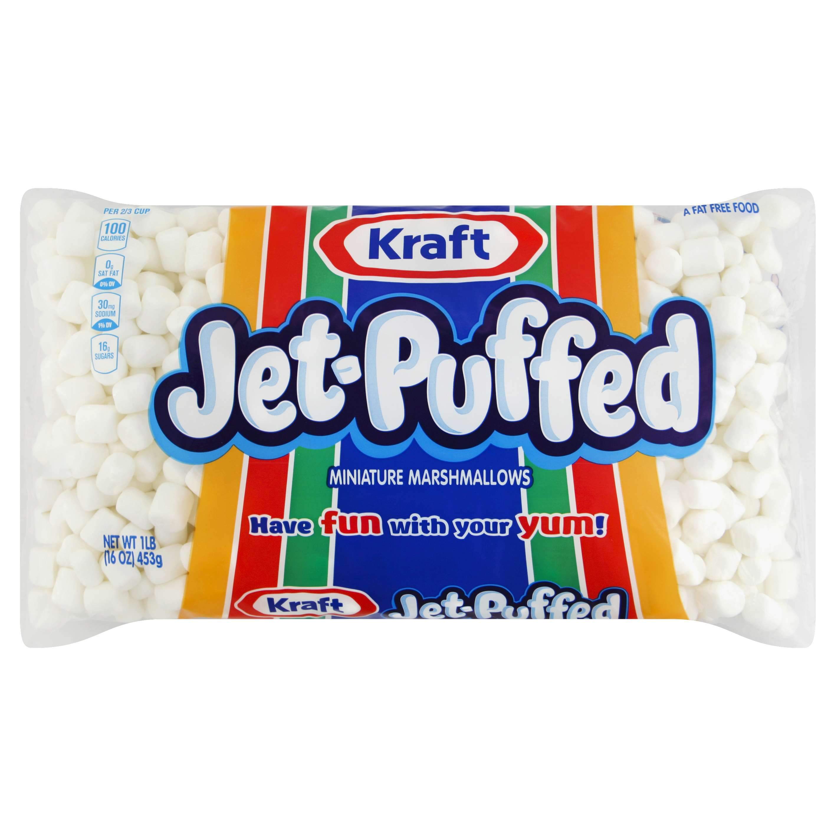 Jet-Puffed Marshmallow Kraft Mini 16 Ounce 