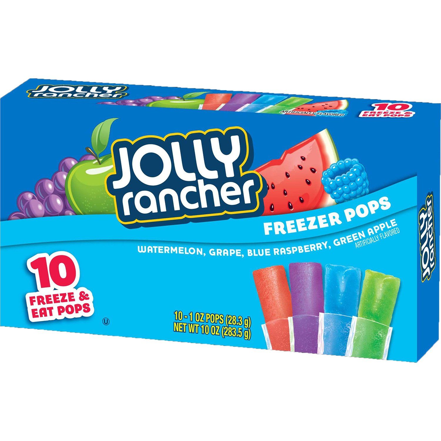 Jolly Rancher Freezer Pops Jolly Rancher Variety 1 Oz-10 Count 