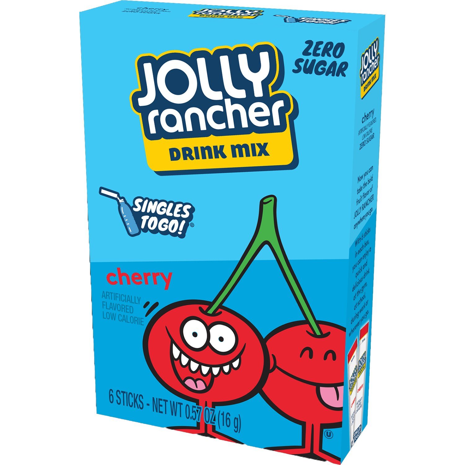 Jolly Rancher Singles to Go Drink Mix Jolly Rancher Cherry 6 Sticks 