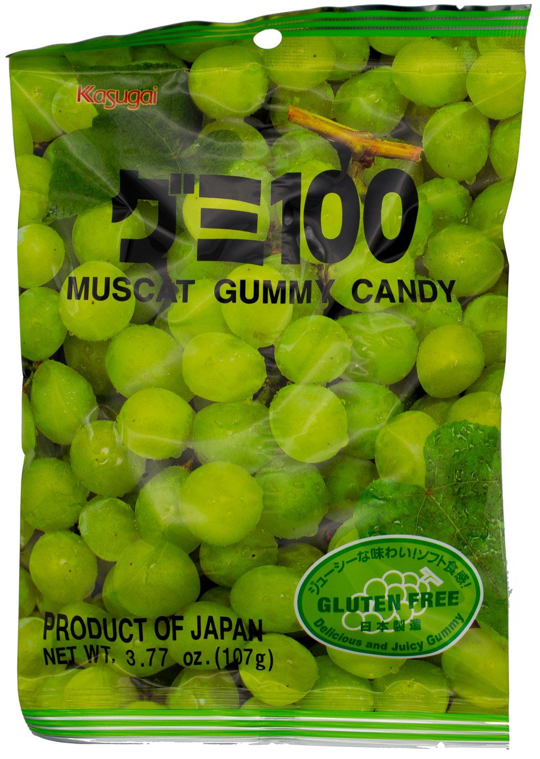 Kasugai Gummy Candy Kasugai Muscat 3.77 Ounce 