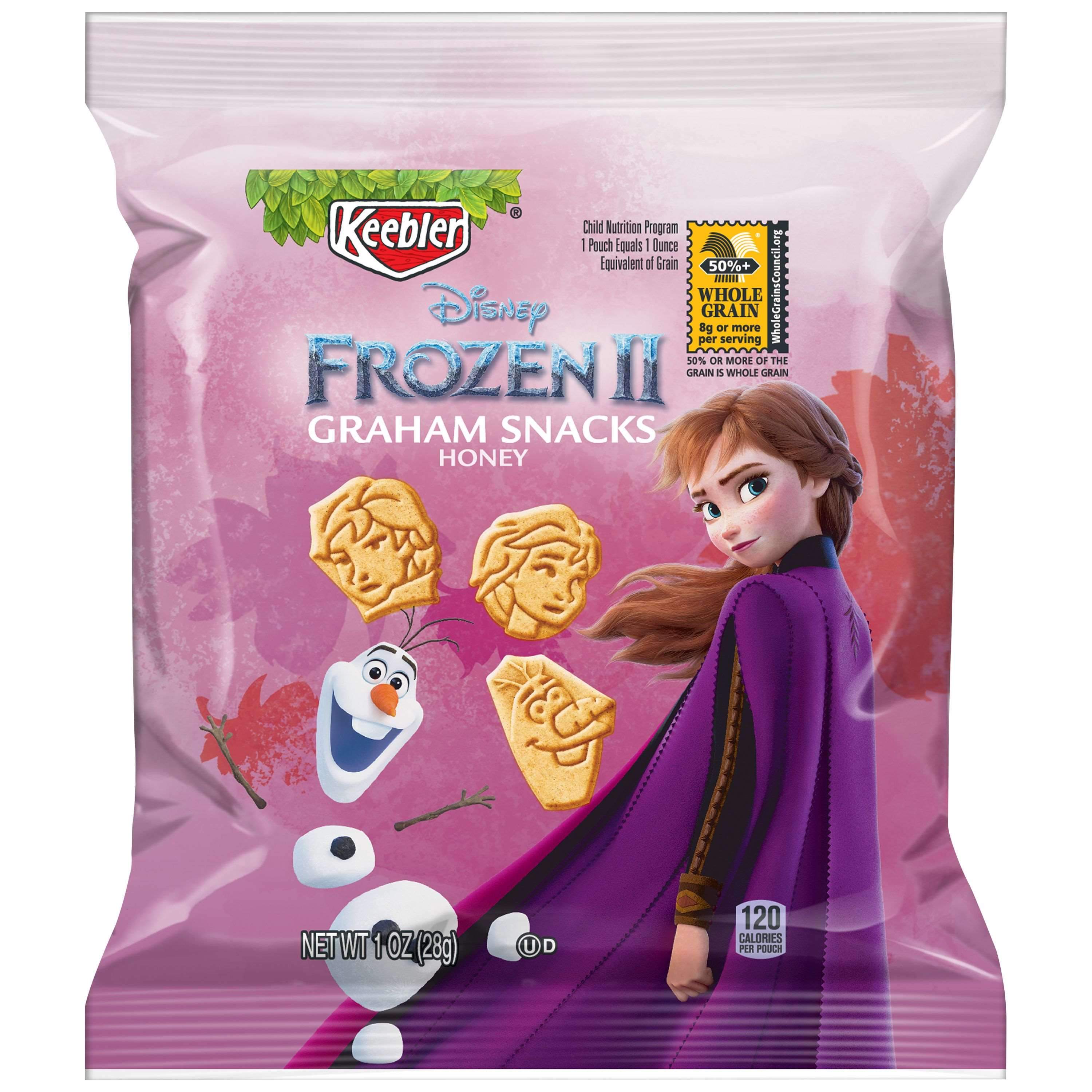 Keebler Graham Cracker Snack Packs Keebler Frozen II 1 Ounce 