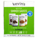 Kevin's Natural Foods Keto and Paleo Simmer Sauce Kevin's Natural Foods Variety 7 Oz-4 Count 
