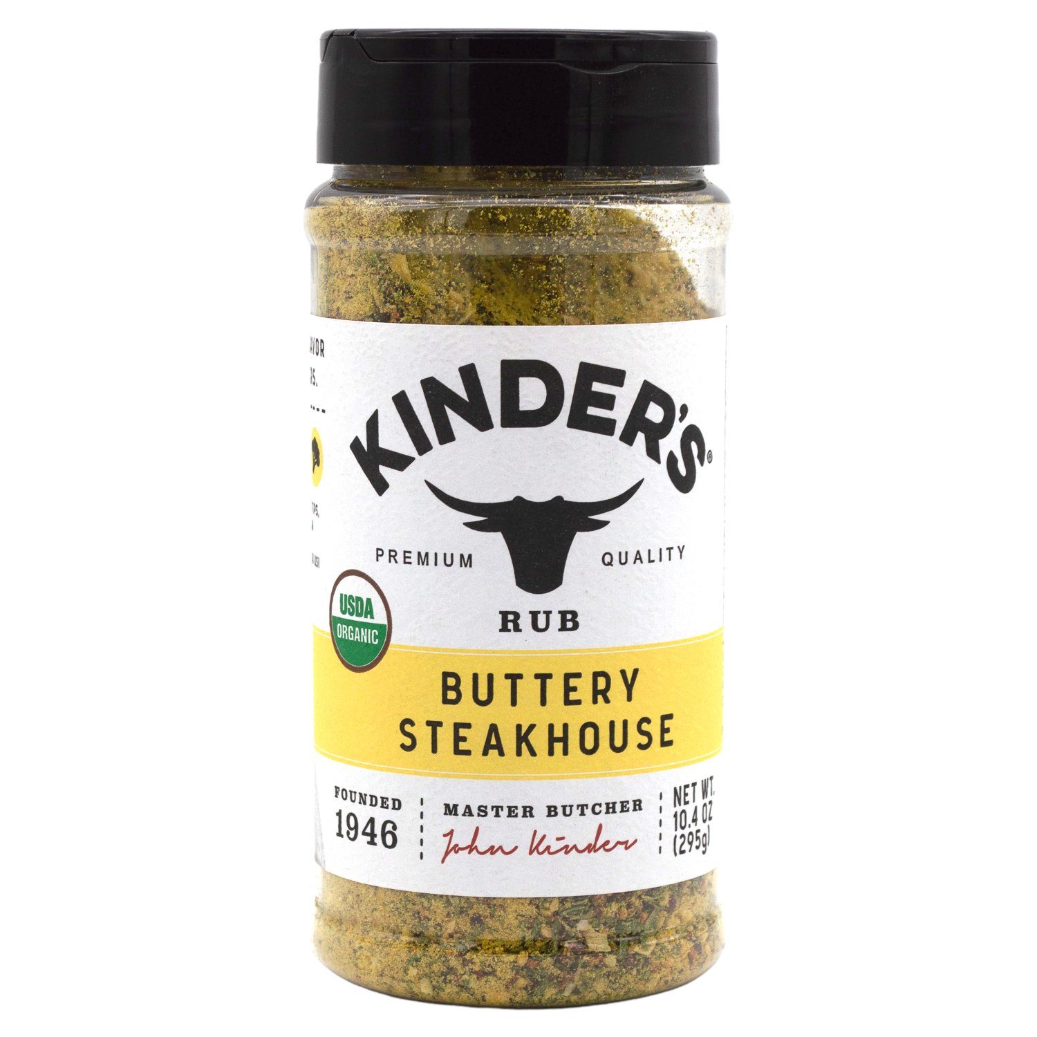 KINDER'S Rubs KINDER'S Organic-Buttery Steakhouse 10.4 Ounce 
