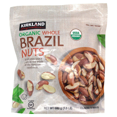 Kirkland Signature Brazil Nuts Kirkland Signature Organic 1.5 Pound 