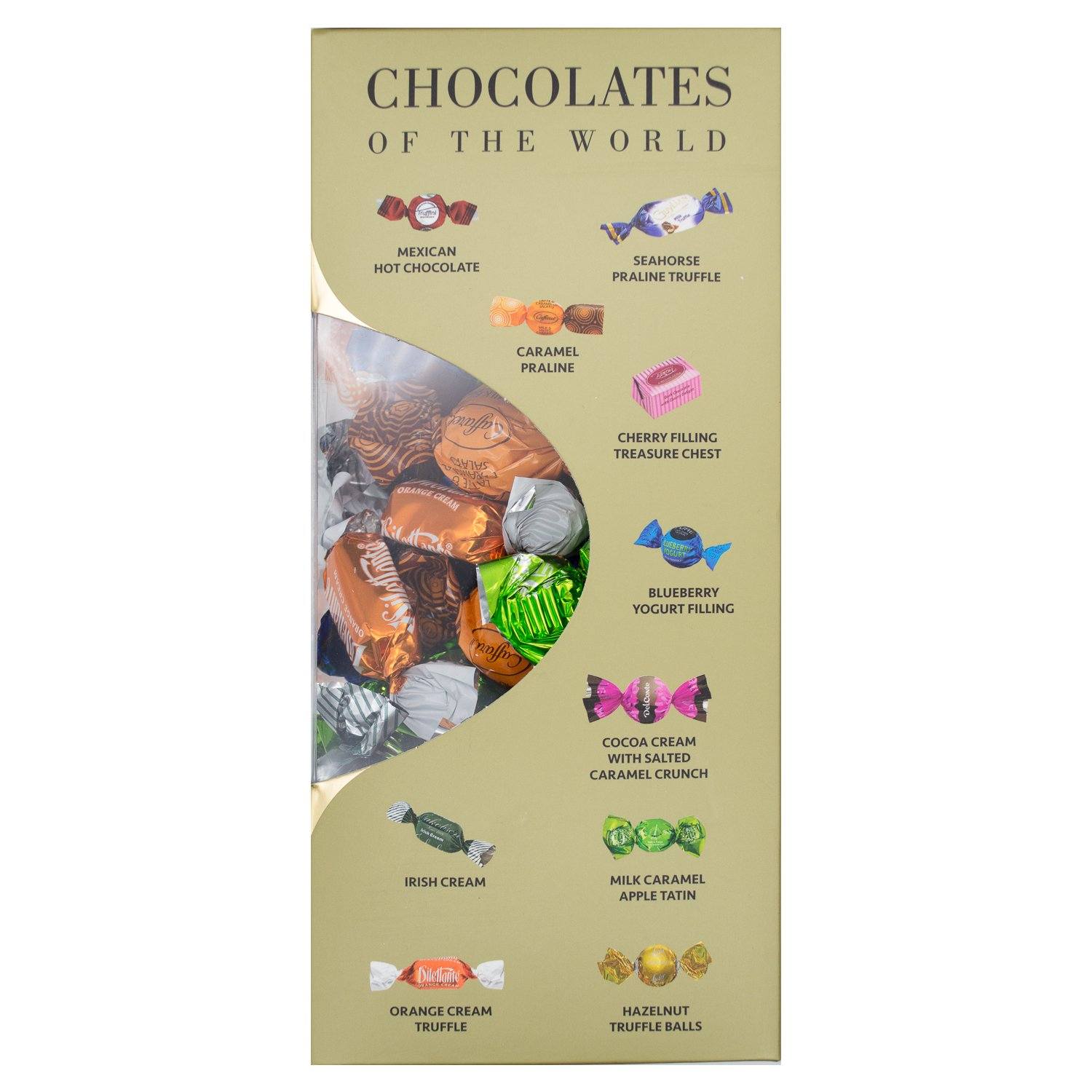 Kirkland Signature Chocolates of The World Premium Chocolates Meltable Kirkland Signature 