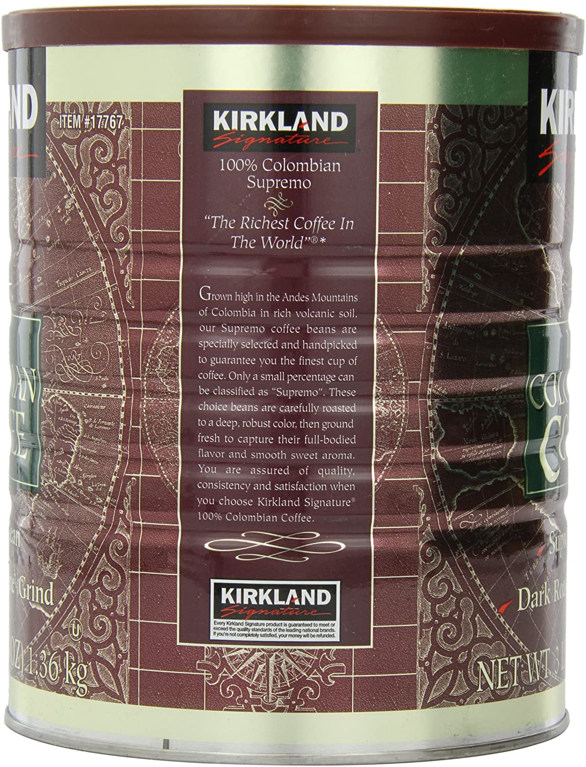 Kirkland Signature Ground Coffee, Fine Grind Kirkland Signature 