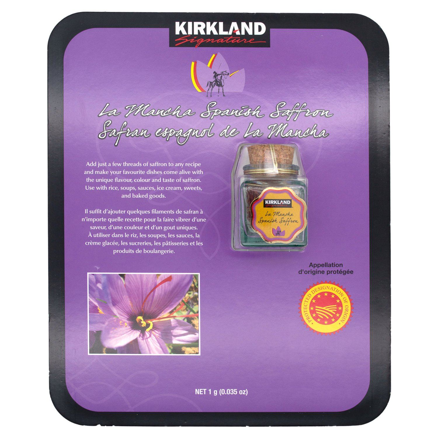 Kirkland Signature La Mancha Spanish Saffron Kirkland Signature 0.035 Ounce 