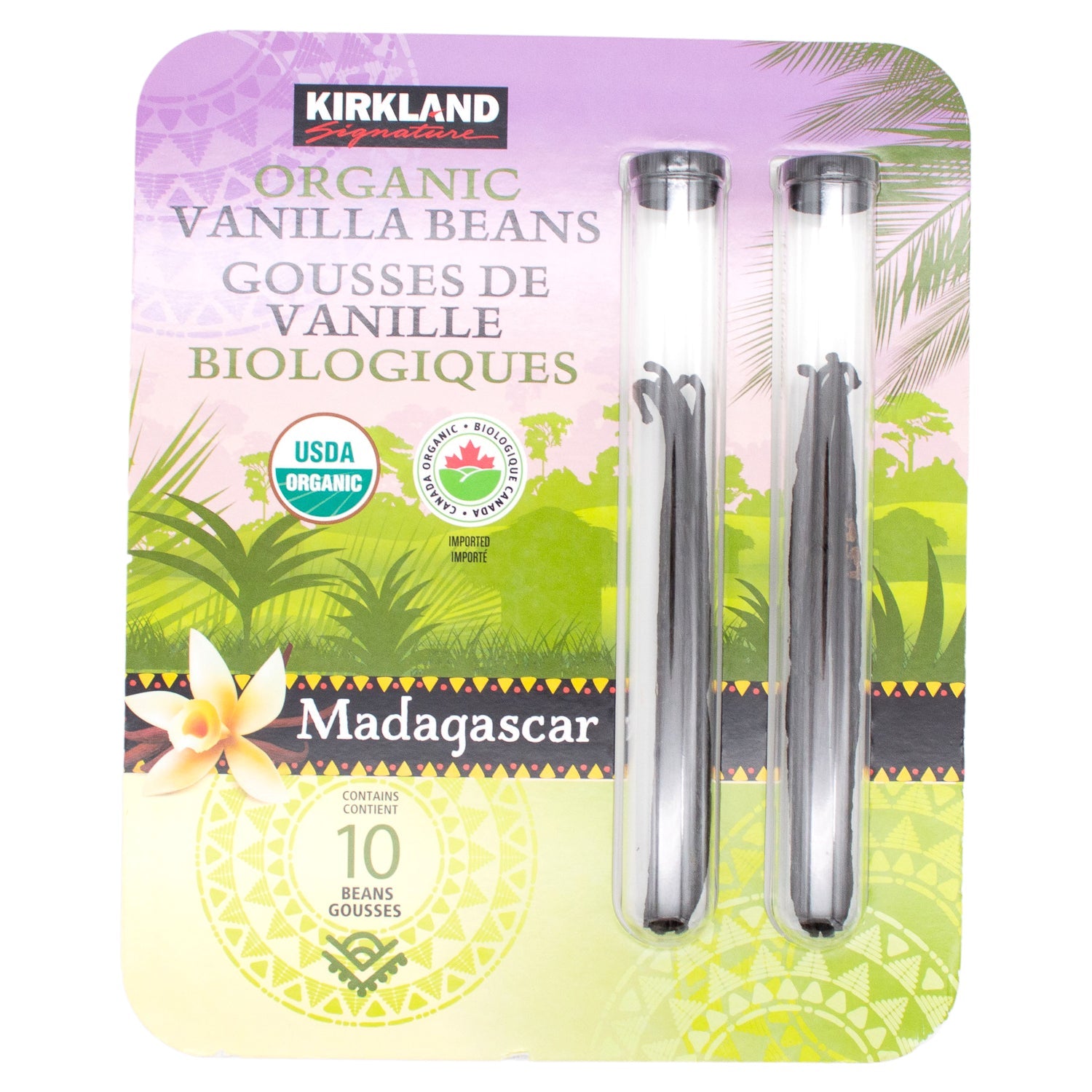 Kirkland Signature Madagascar Organic Gourmet Vanilla Beans Kirkland Signature Madagascar 10 Beans 
