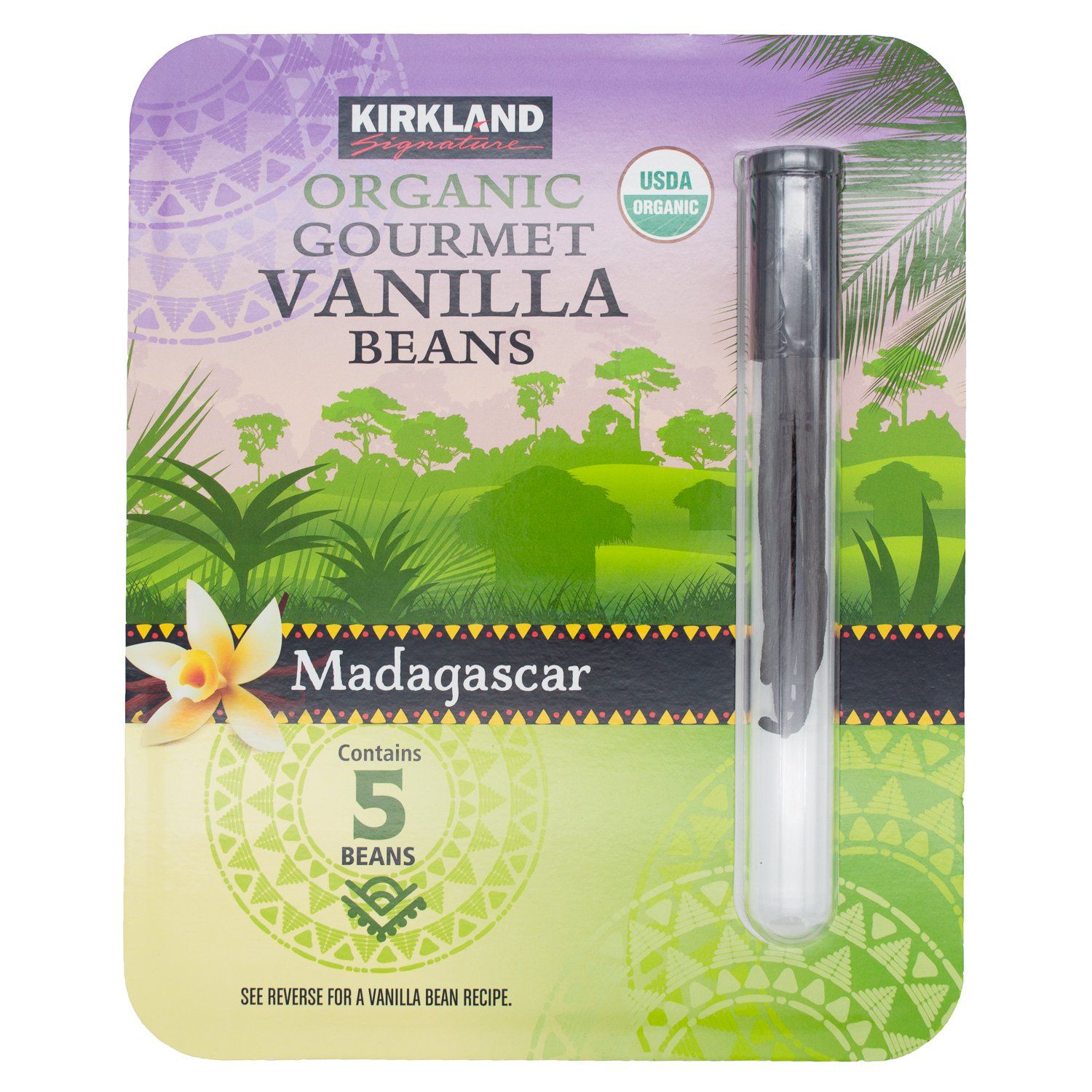 Kirkland Signature Madagascar Organic Gourmet Vanilla Beans Kirkland Signature Madagascar 5 Beans 