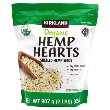 Kirkland Signature Organic Hemp Hearts Kirkland Signature Shelled Hemp Seeds 32 Ounce 
