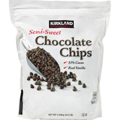 Kirkland Signature Semi-Sweet Chocolate Chips, 4.5 Pound Kirkland Signature 