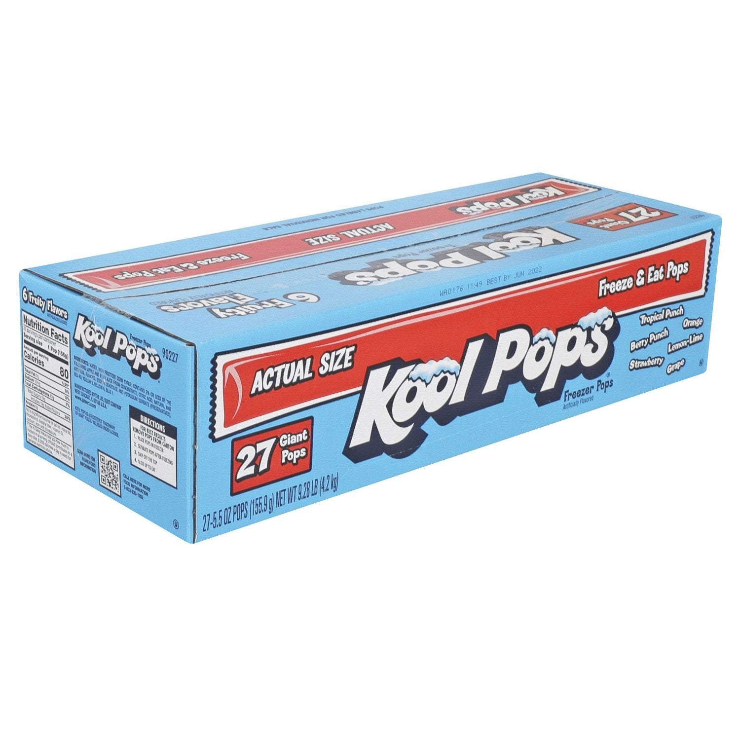 Kool Pops Assorted Freezer Pops Kool Pops 
