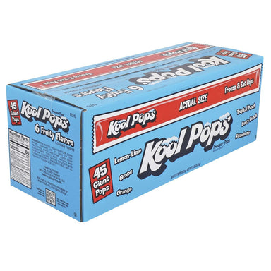 Kool Pops Assorted Freezer Pops Kool Pops Assorted 5.5 Oz-45 Count 