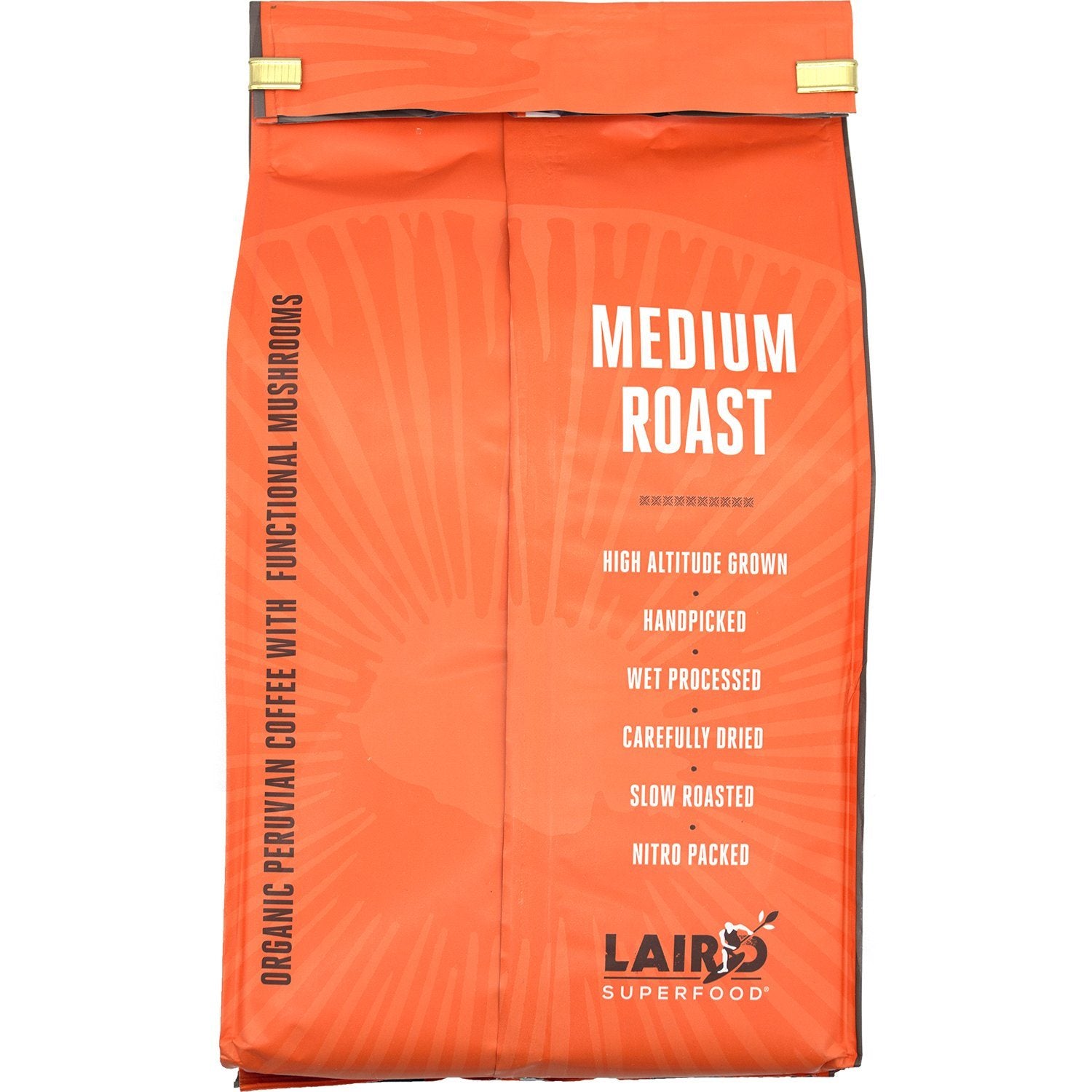 Laird Superfood Ground Organic Peruvian Coffee with Functional Mushrooms Laird Superfood 