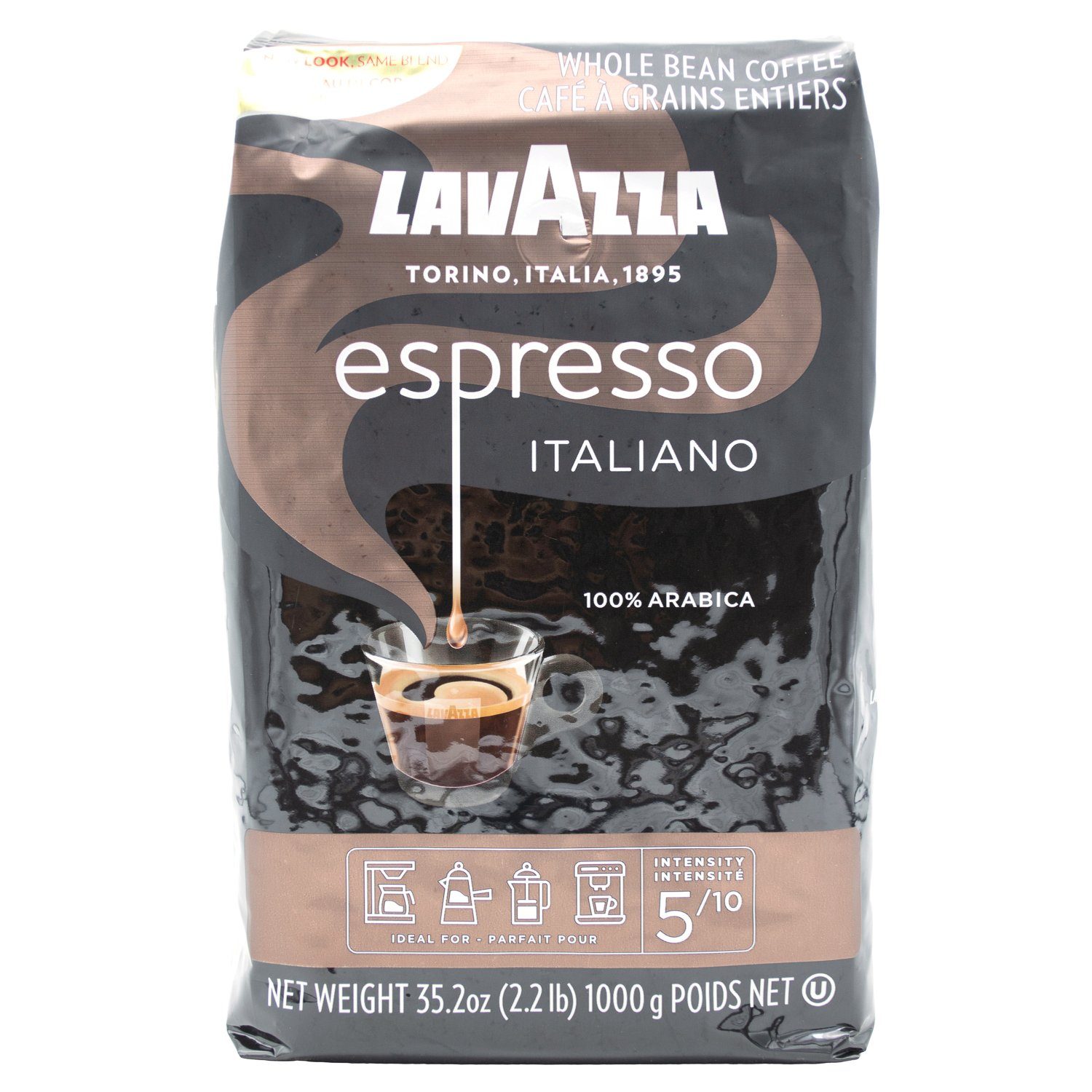 Lavazza Whole Bean Coffee Lavazza Espresso Italiano 35.2 Ounce 
