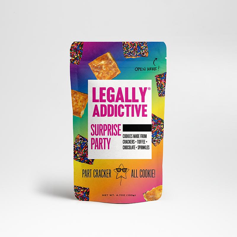 Legally Addictive Cracker Cookies Meltable Legally Addictive Foods Surprise Party 4.7 Ounce 