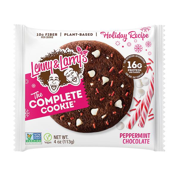 Lenny and Larry’s The Complete Cookies Lenny and Larry’s, Peppermint Chocolate 4 Ounce 