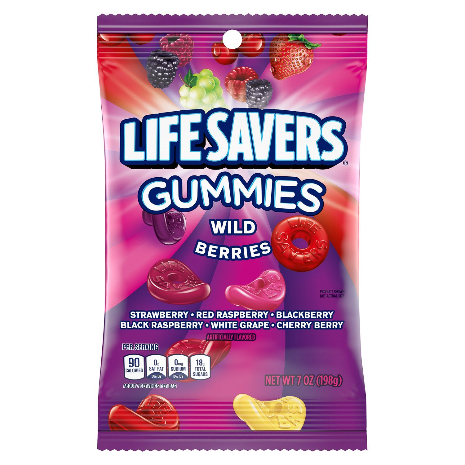 LifeSavers Gummies LifeSavers Wild Berries 7 Ounce 