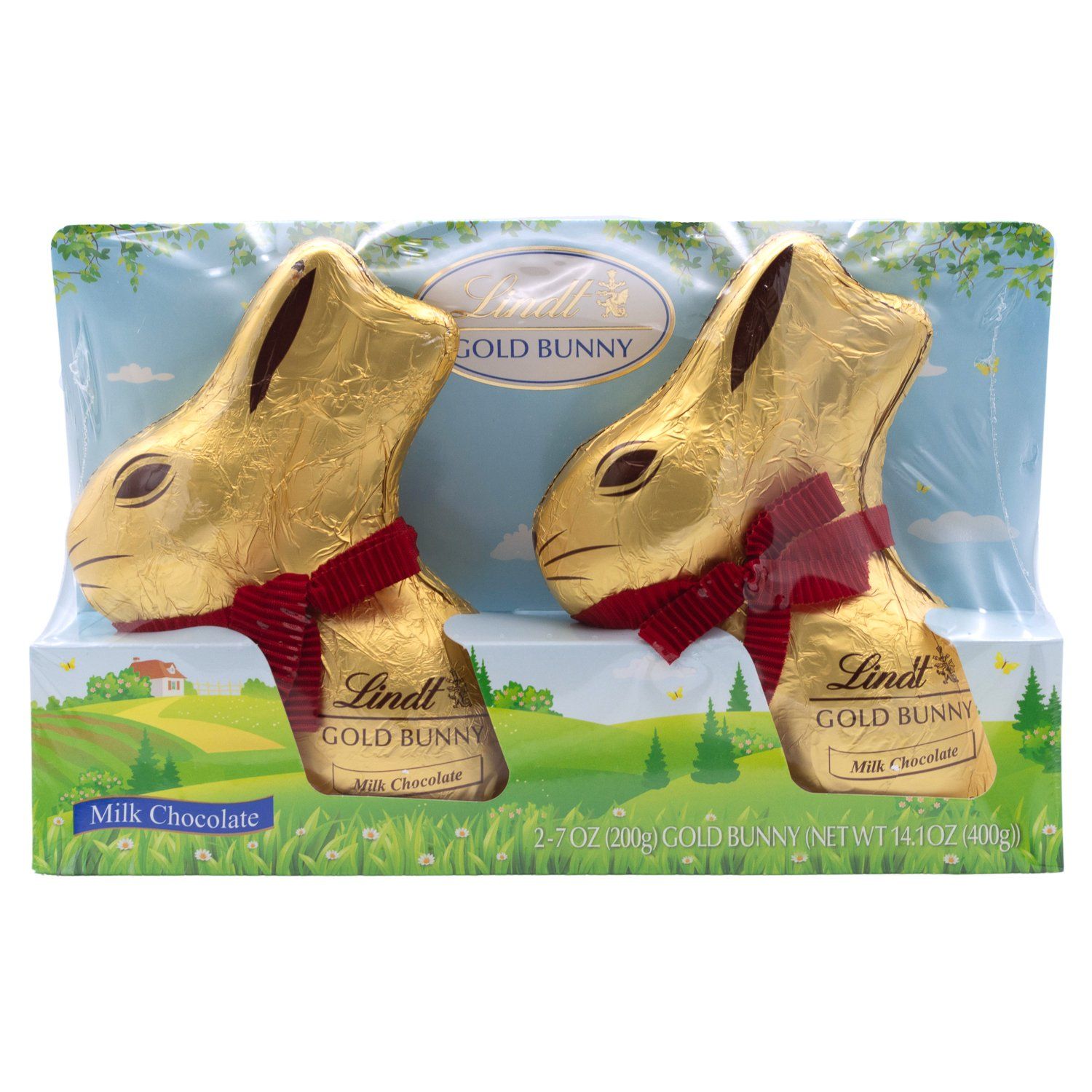 Lindt Gold Bunny Easter Meltable Lindt Gold Bunny-Milk Chocolate 14.1 Ounce 