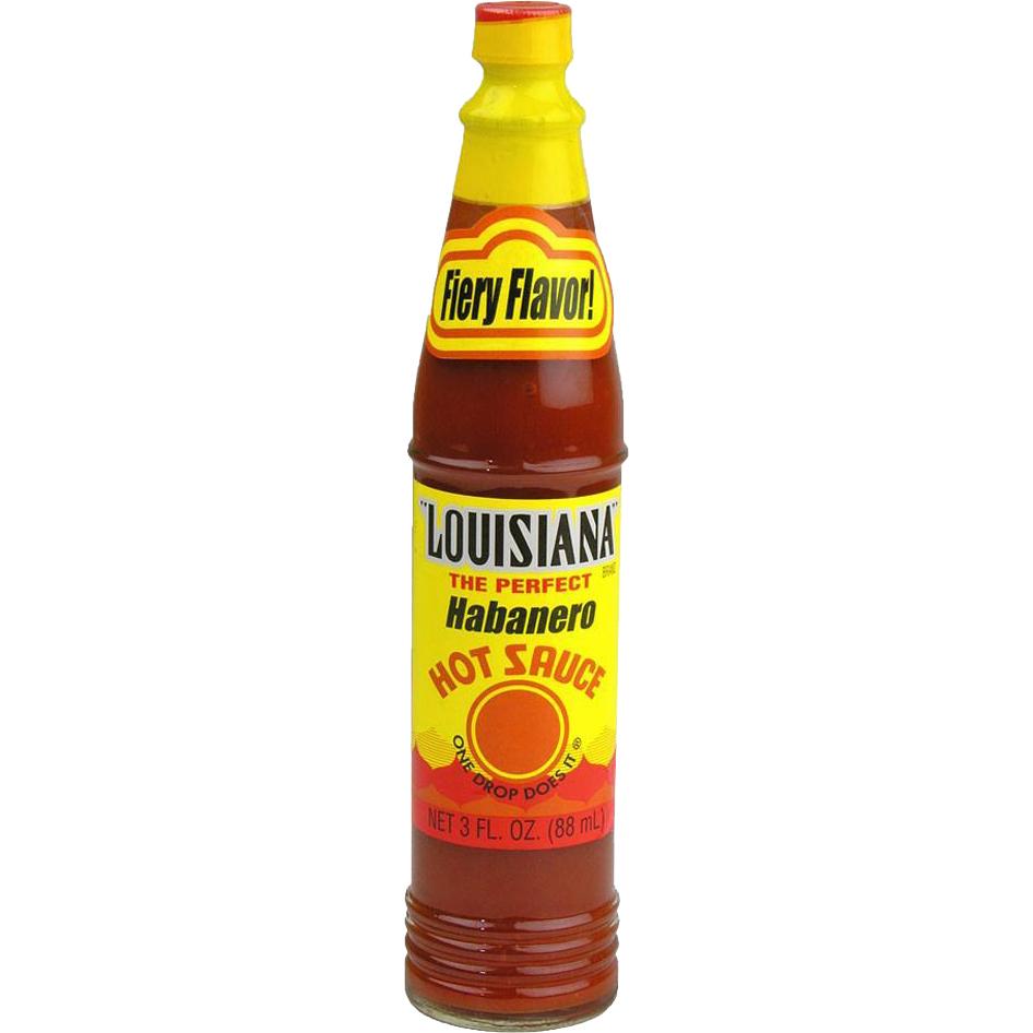 Louisiana Hot Sauce Louisiana Hot Sauce Habanero 3 Ounce 