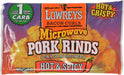 Lowrey's Bacon Curls Microwave Pork Rinds (Chicharrones) Lowrey's Hot & Spicy 1.75 Ounce 