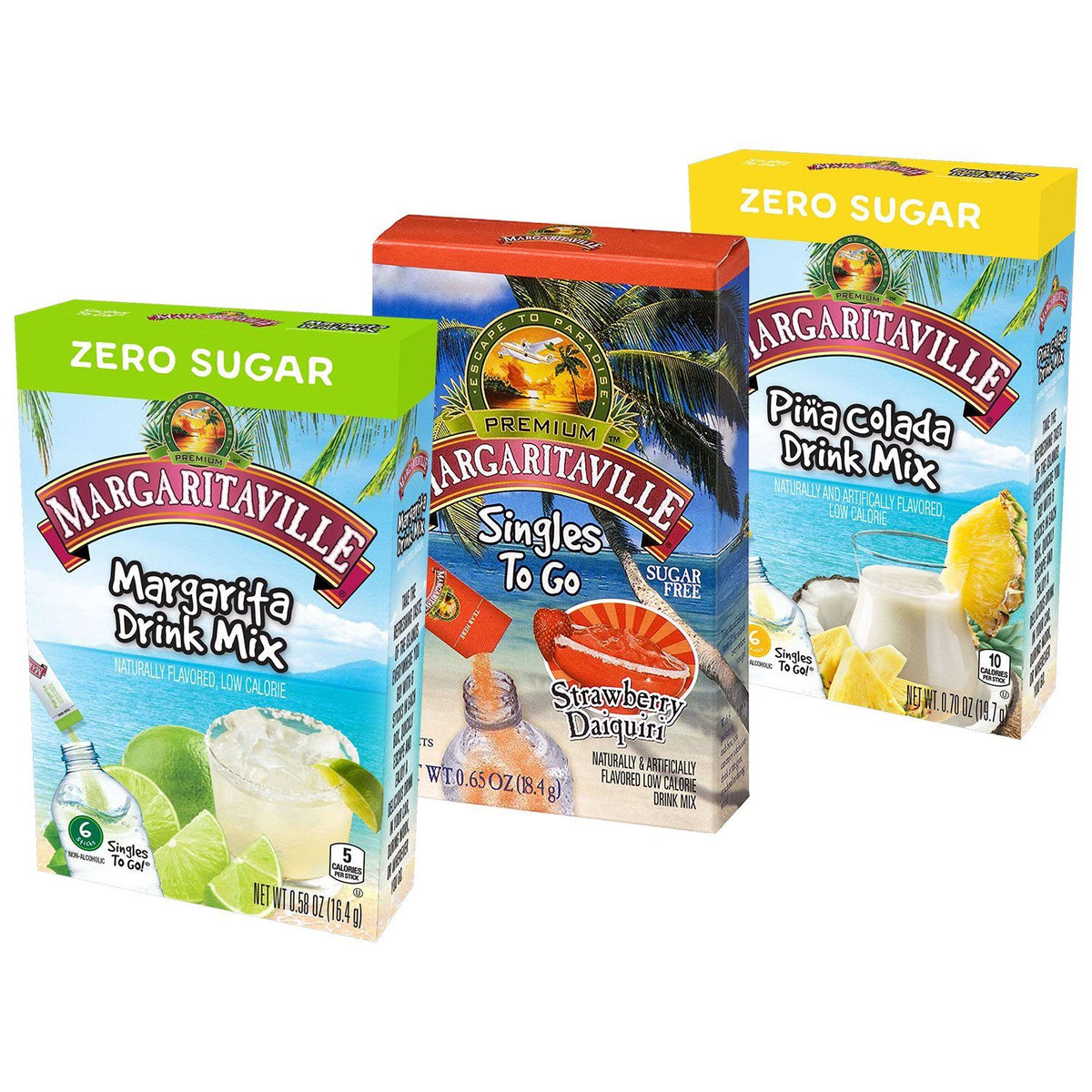 Margaritaville Margarita Singles to Go Drink Mix