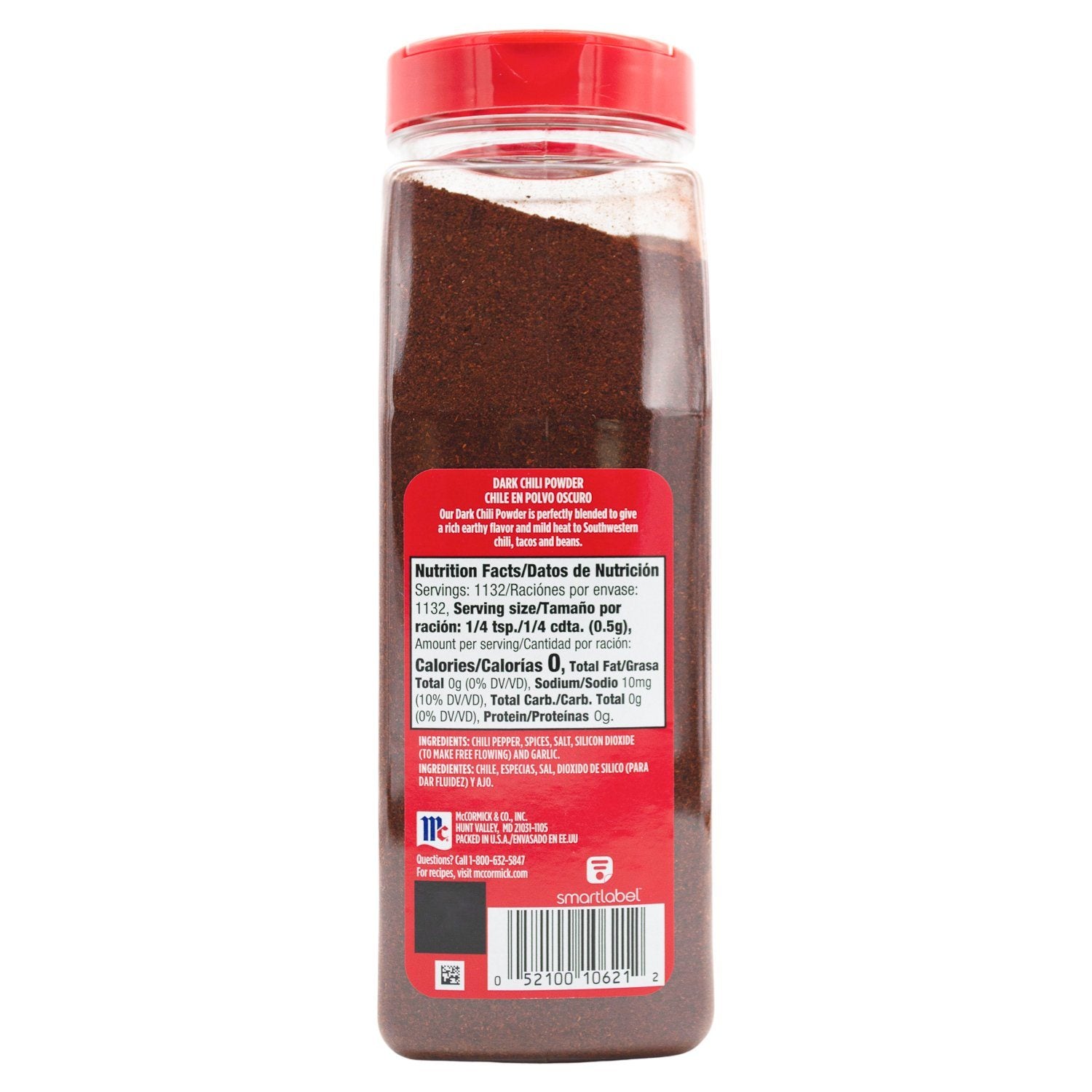 Mccormick Chili Chili Powder Blend Recipe Nutrition Facts