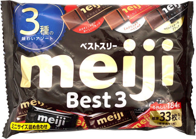 Meiji Chocolate Meiji Best 3 6.48 Ounce 