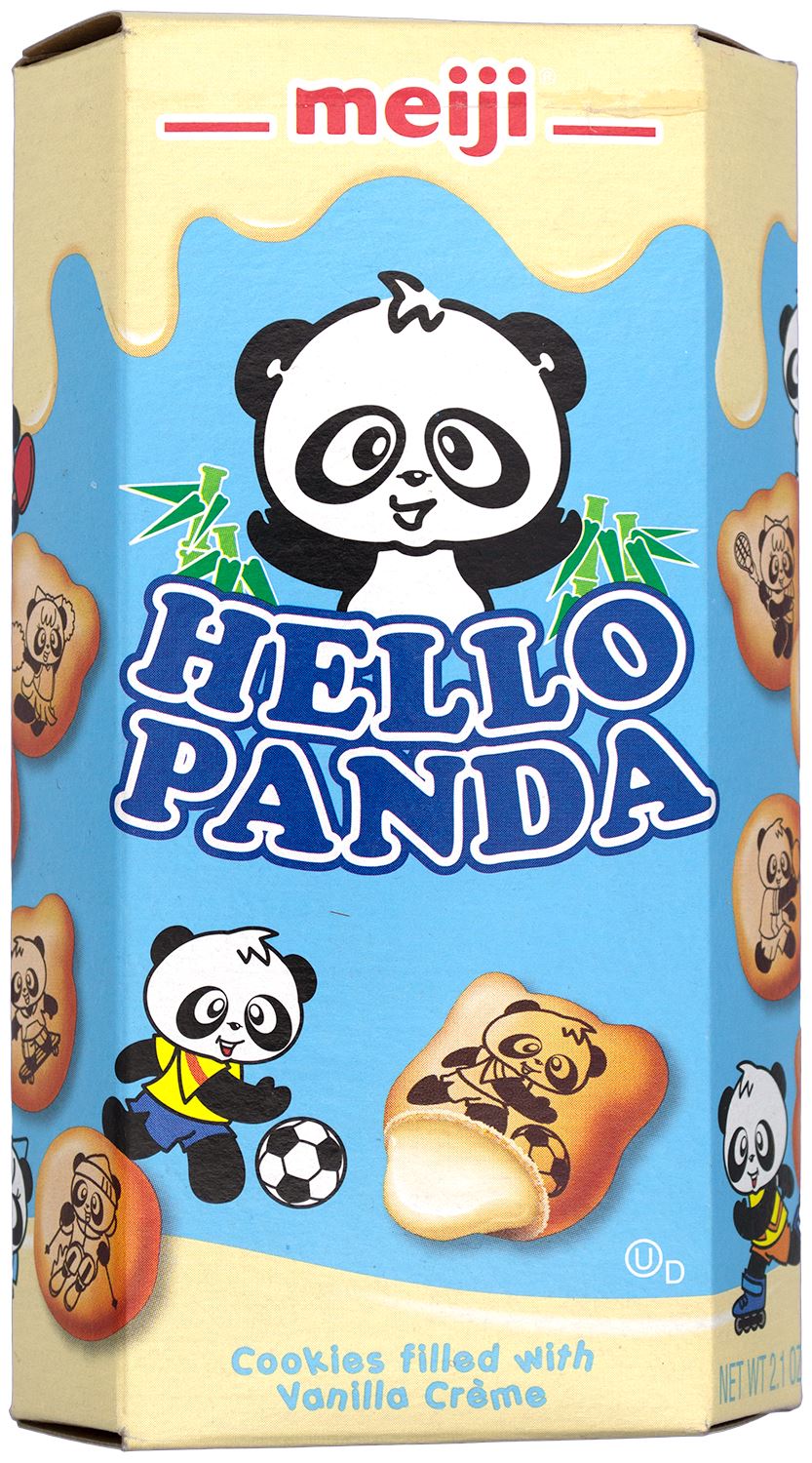 Meiji Hello Panda Cookie Meiji Vanilla 2.1 Ounce 