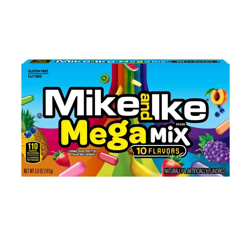 Mike & Ike Candy Mike & Ike Mega Mix Theater Box - 5 Ounce 
