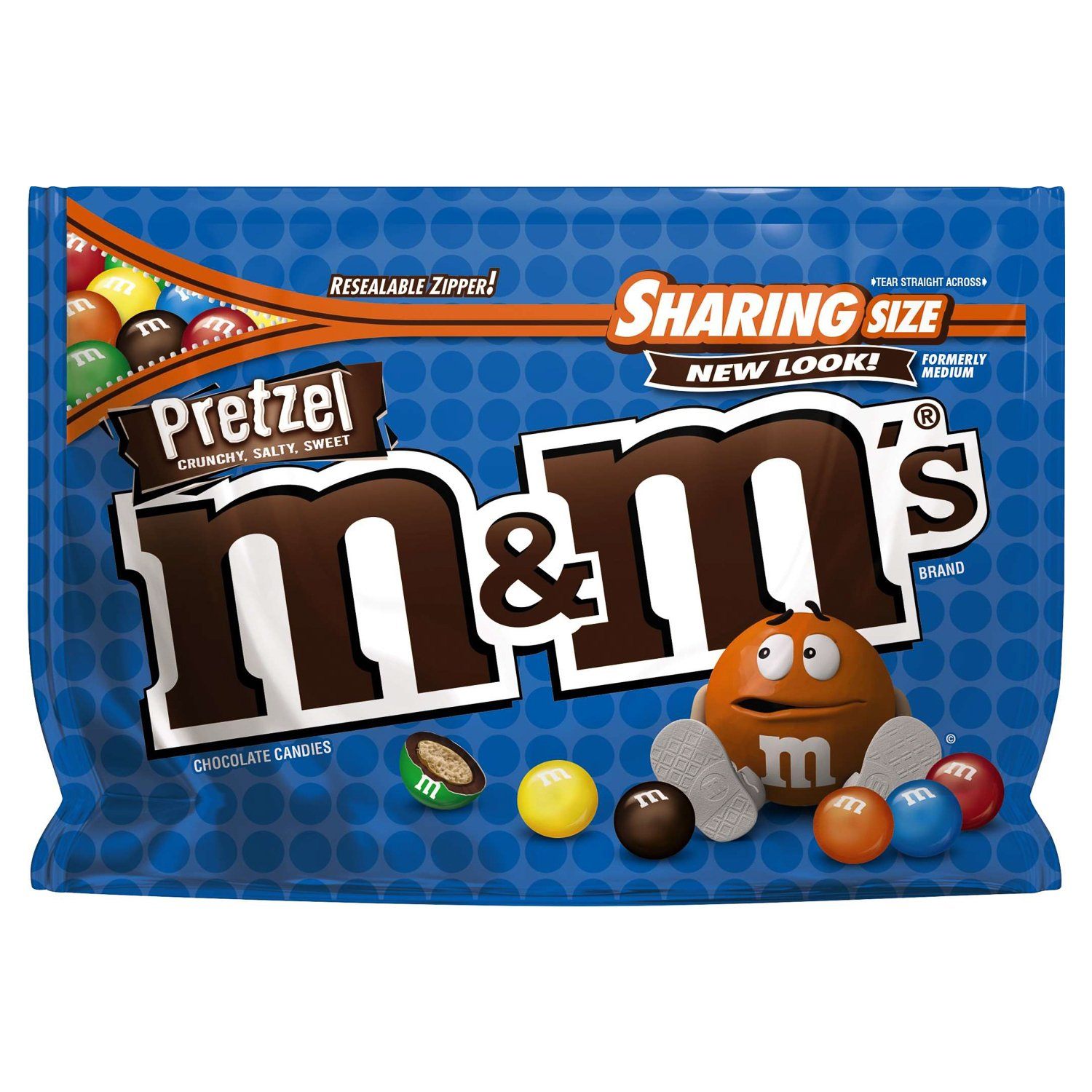 M&M's Chocolate Candies, Fudge Brownie, Party Size - 34.0 oz