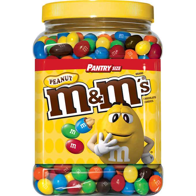 M&M's Peanut Chocolate Candies M&M's 62 Ounce 
