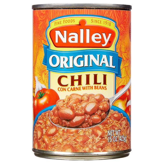 Nalley's Chili Con Carne with Beans Nalley's Original 15 Ounce 