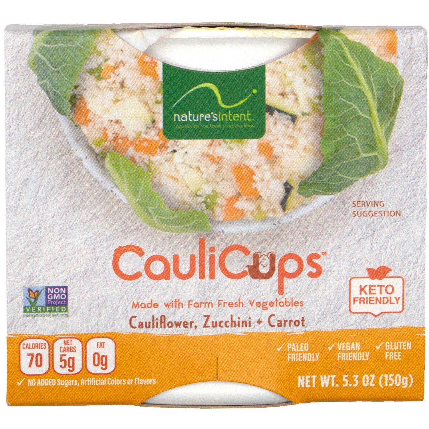 Nature's Intent CauliCups Nature's Intent 5.3 Ounce 