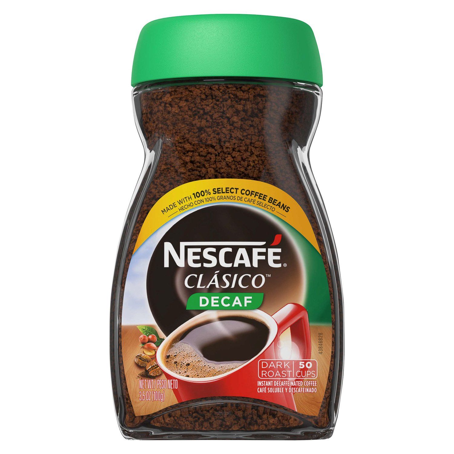 NESCAFÉ CLASICO Instant Coffee NESCAFÉ Decaf 3.5 Ounce 