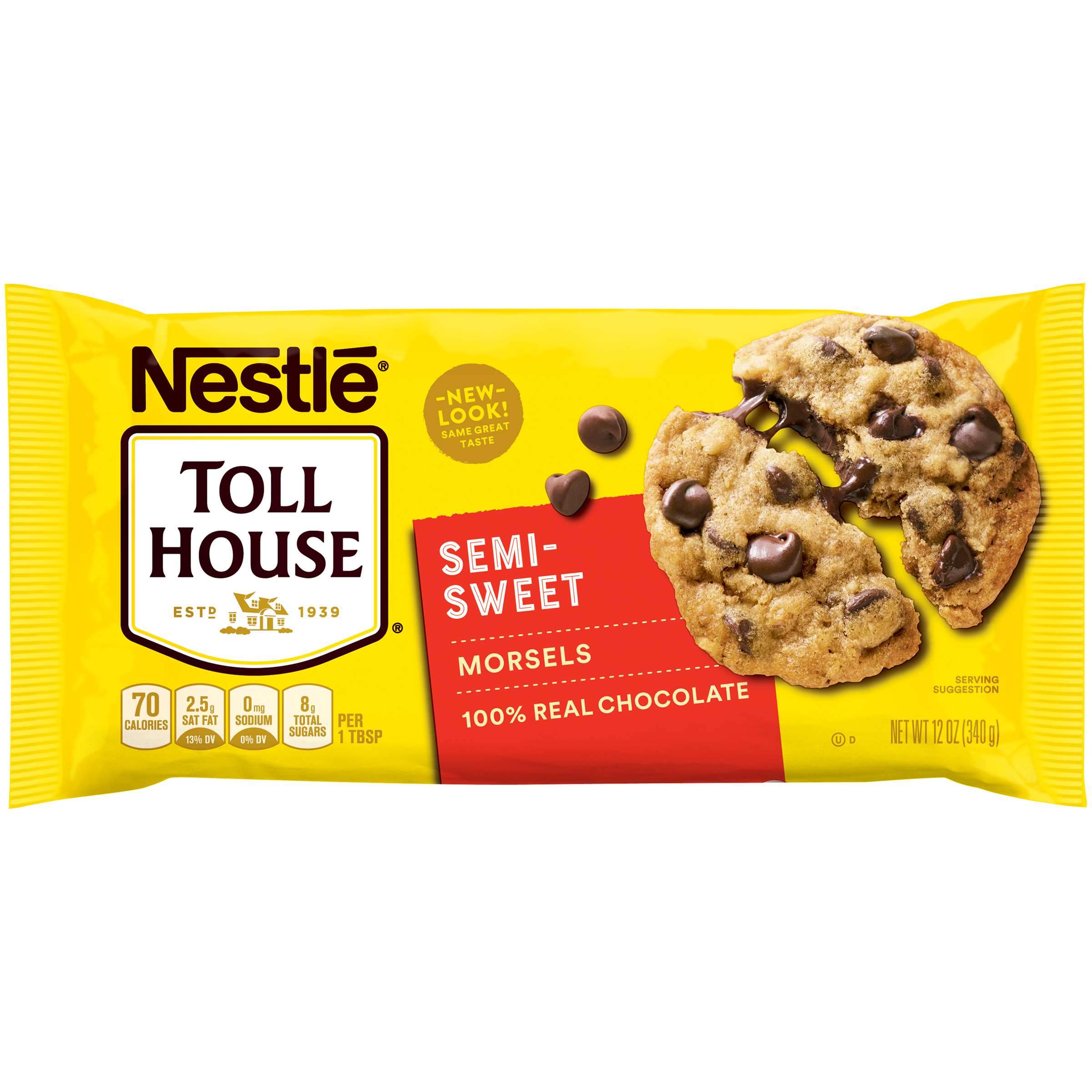 Nestlé Toll House Baking Morsels Toll House Semi-Sweet 12 Ounce 