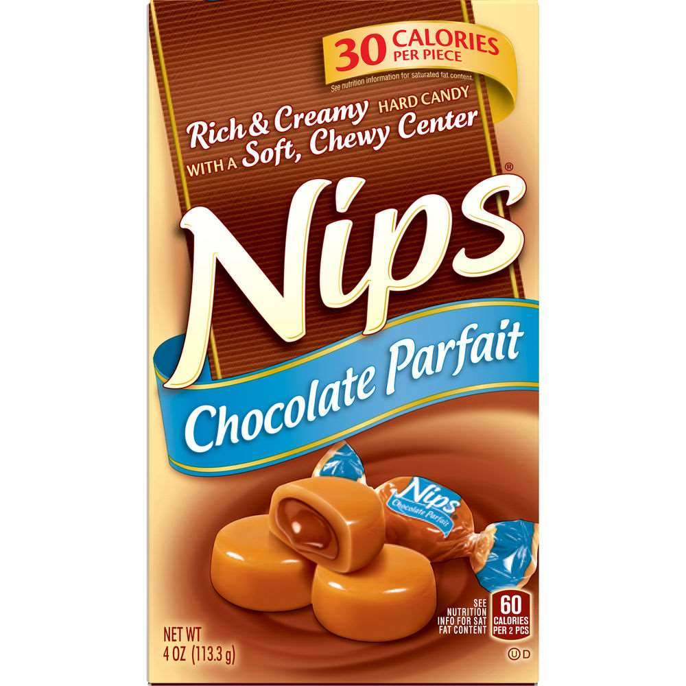 Nips Candies Nips Chocolate Parfait 4 Ounce 