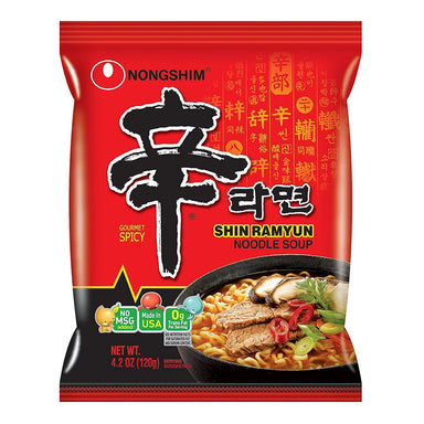 Nongshim Noodle Bag Nongshim Shin 4.2 Ounce 