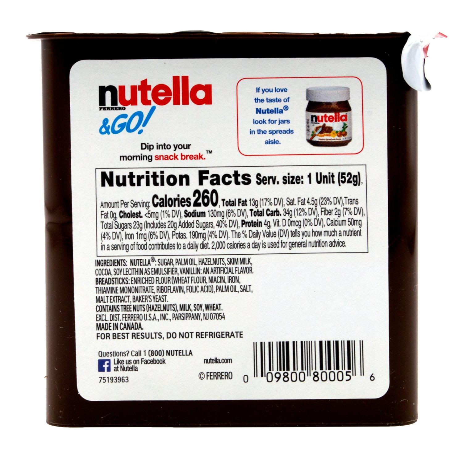 Nutella & Go Snack Pack Nutella 