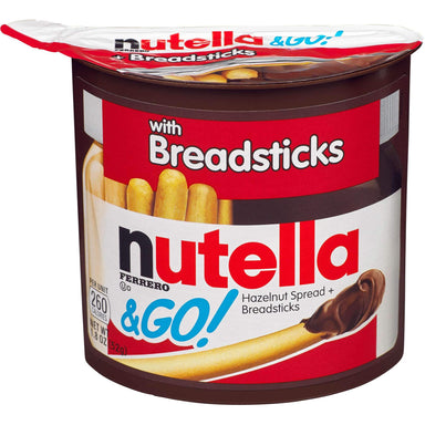 Nutella & Go Snack Pack Nutella Breadsticks 1.8 Ounce 