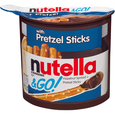 Nutella & Go Snack Pack Nutella Pretzel Sticks 1.9 Ounce 