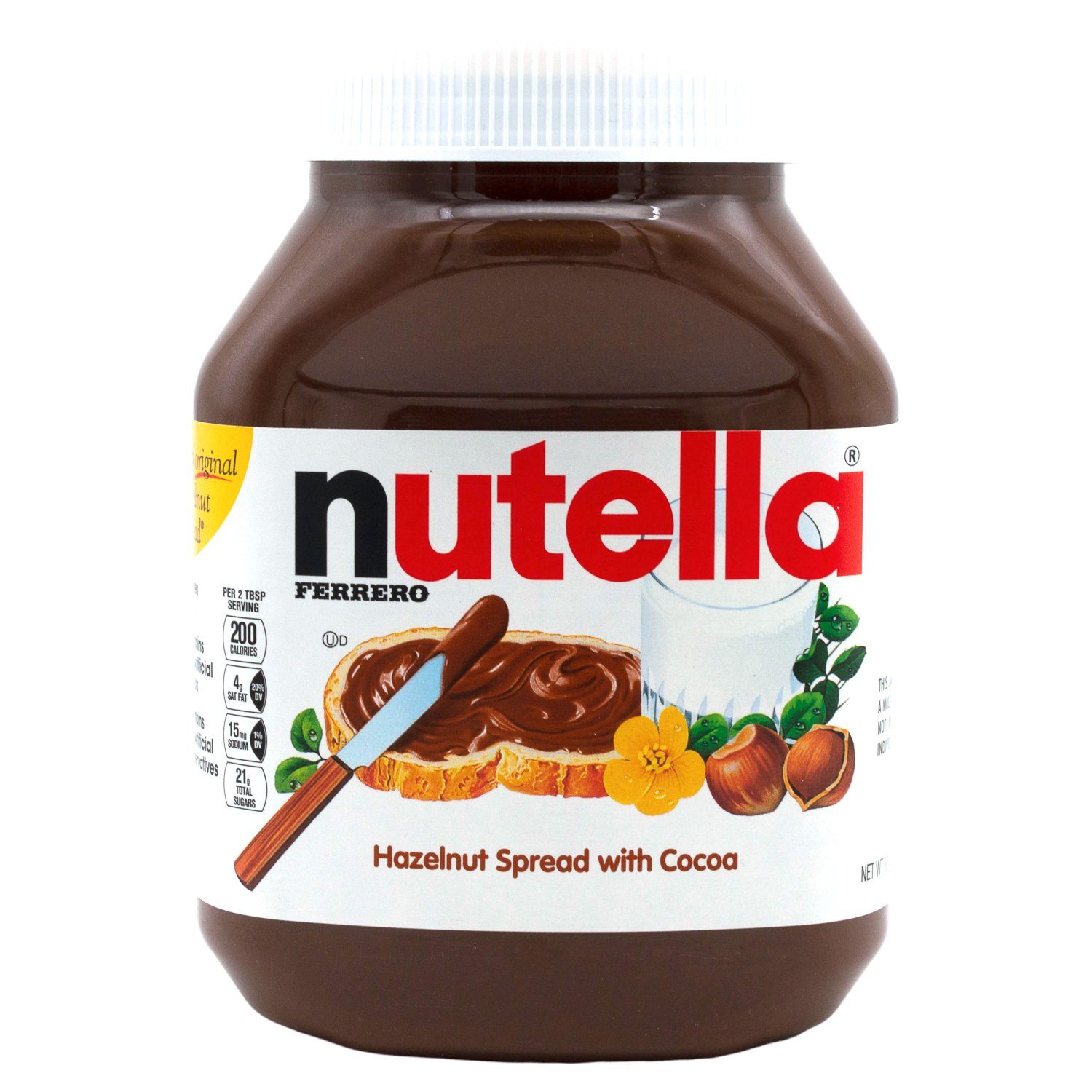 Nutastic Nutella Hazelnut Spread with Cocoa — Snackathon Foods