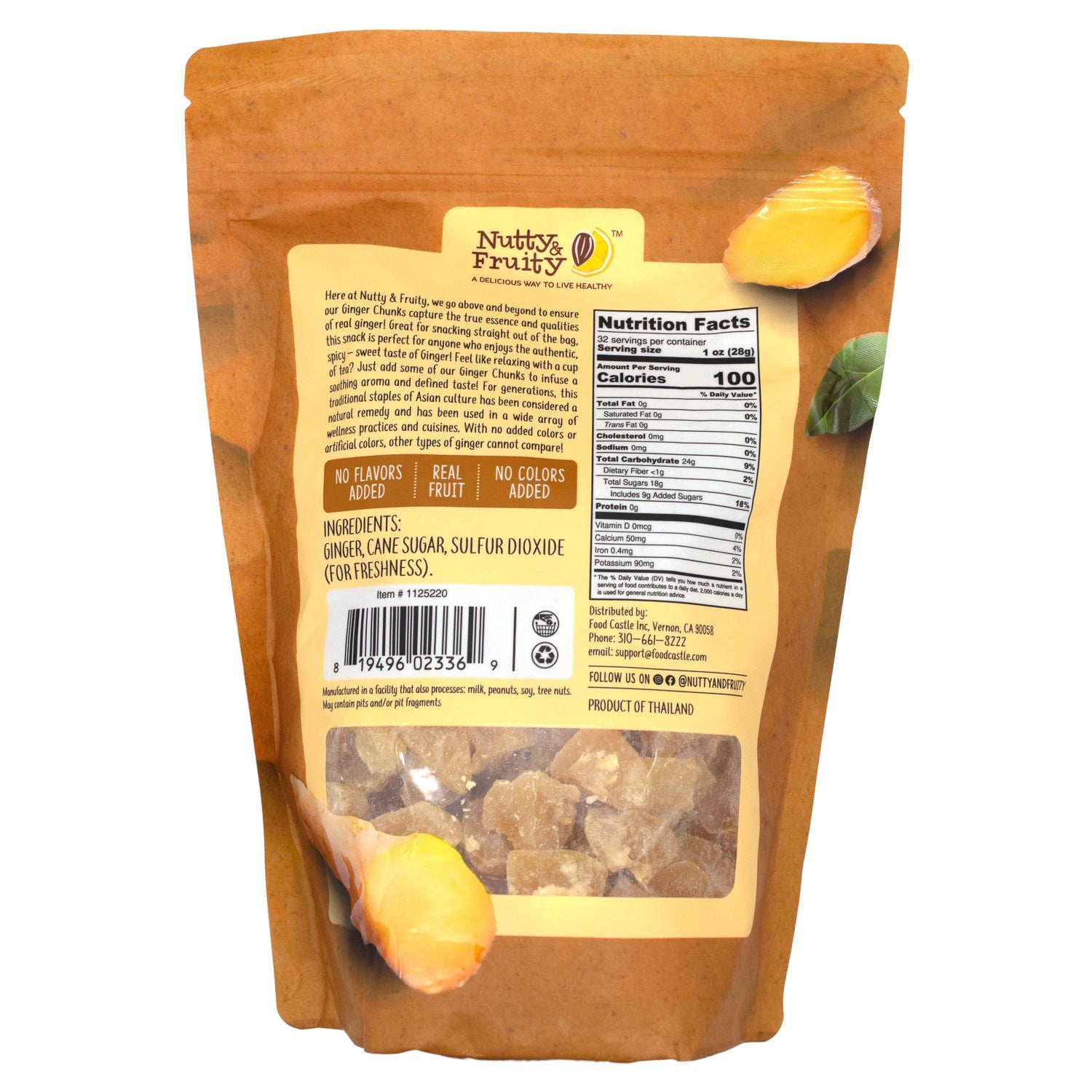Nutty & Fruity Dried Ginger Nutty & Fruity 