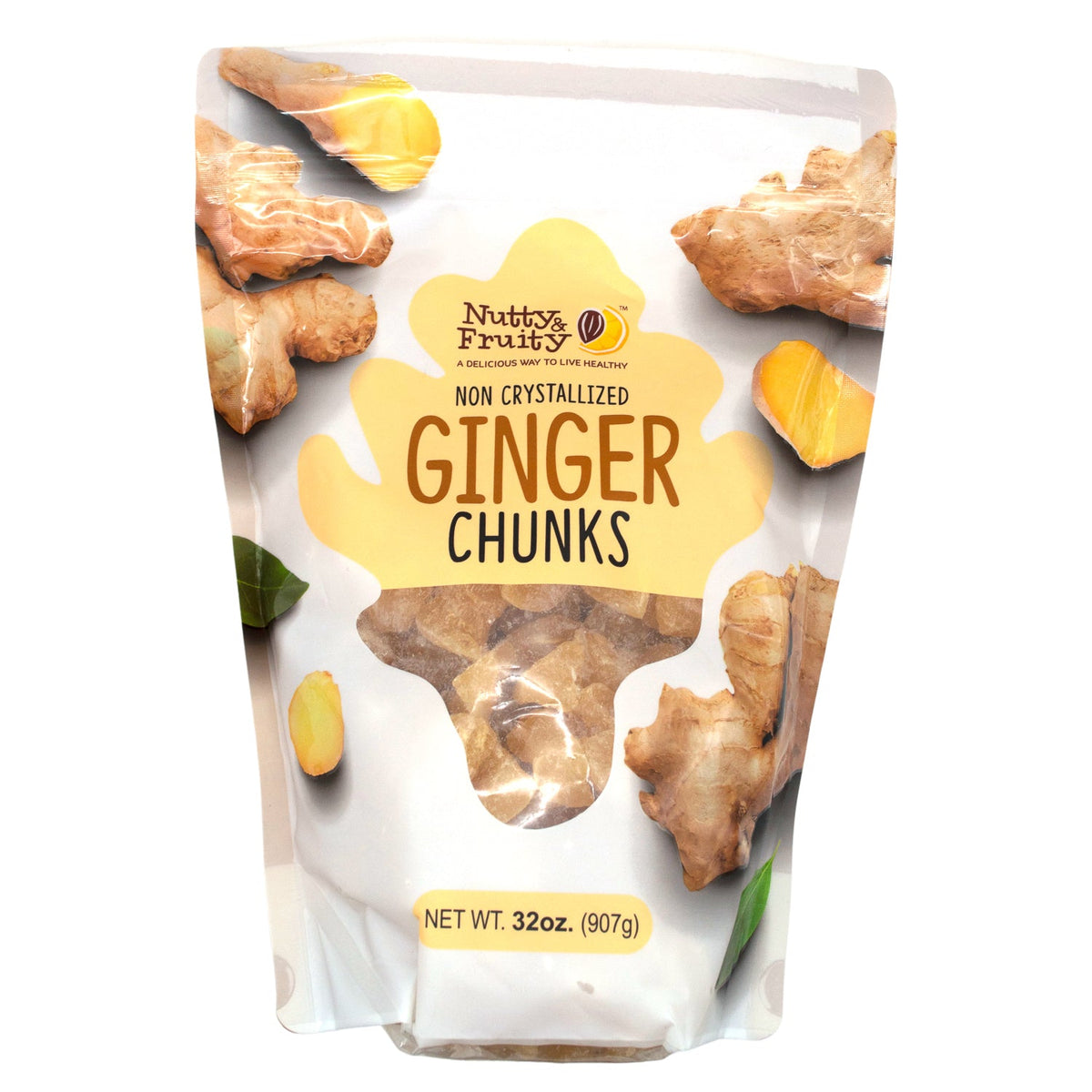 Nutty & Fruity Dried Ginger — Snackathon Foods