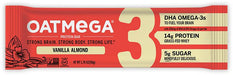 Oatmega Grass-fed Whey Protein Bars Oatmega Vanilla Almond 1.76 Ounce 