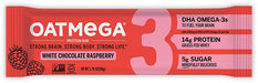 Oatmega Grass-fed Whey Protein Bars Oatmega White Chocolate Raspberry 1.76 Ounce 