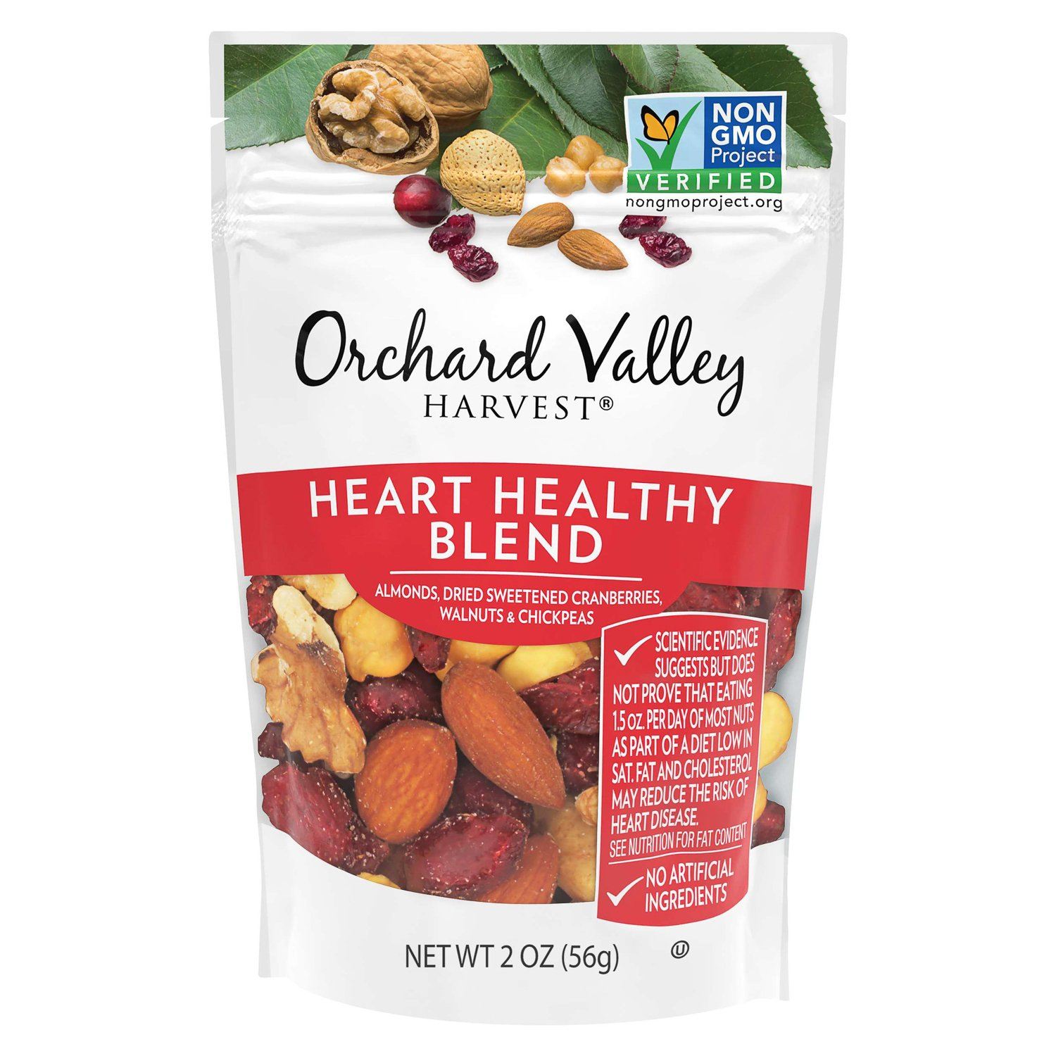 Orchard Valley Harvest Mix Orchard Valley Harvest Heart Healthy 2 Ounce 