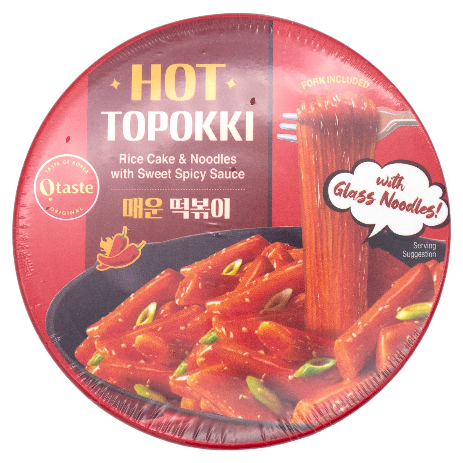 O’taste Hot Topokki Nongshim Hot 4.51 Ounce 